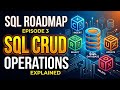 SQL Roadmap Episode 3 — SQL CRUD Operations Explained