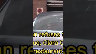 Shakira fan refuses to serve Gerard Pique, Clara Chia Marti at restaurant.
