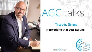 TRAVIS SIMS shares Networking that gets Results a motivational talk with AGC Minneapolis August 2023