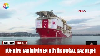 Türkiye tarihinin en büyük doğal gaz keşfi