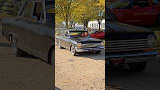 1964 Chevrolet Chevy II Nova Classic Car Drive By Engine Sound Packard Proving Grounds Fall 2024