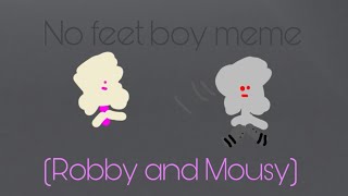No feet boy meme /// Roblox piggy animation (Robby & Mousy)
