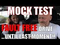 Mock Driving Test: Belle’s Smooth Drive Interrupted by a Taxi Mishap in Kettering!