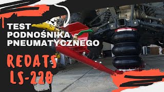 [55] Test REDATS LS-220 podnośnik do Quad'a | Recenzja i opinia | Test podnośnika pneumatycznego