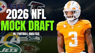 EPIC 1-ROUND 2026 NFL MOCK DRAFT (W/ Football Analysis)