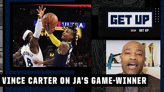 Vince Carter breaks down Ja Morant's game-winning layup in Game 5 vs. the Timberwolves | Get Up