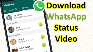 Whatsapp Status Video Download kaise kare | How to Download WhatsApp Status Video in Mobile Gallery