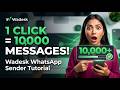 Wadesk All in One CRM Software \ WhatsApp bulk message Sender  and                        Translator
