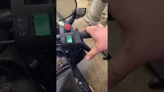 1998 Arctic Cat EXT 580 EFI - push throttle down, and motor will die