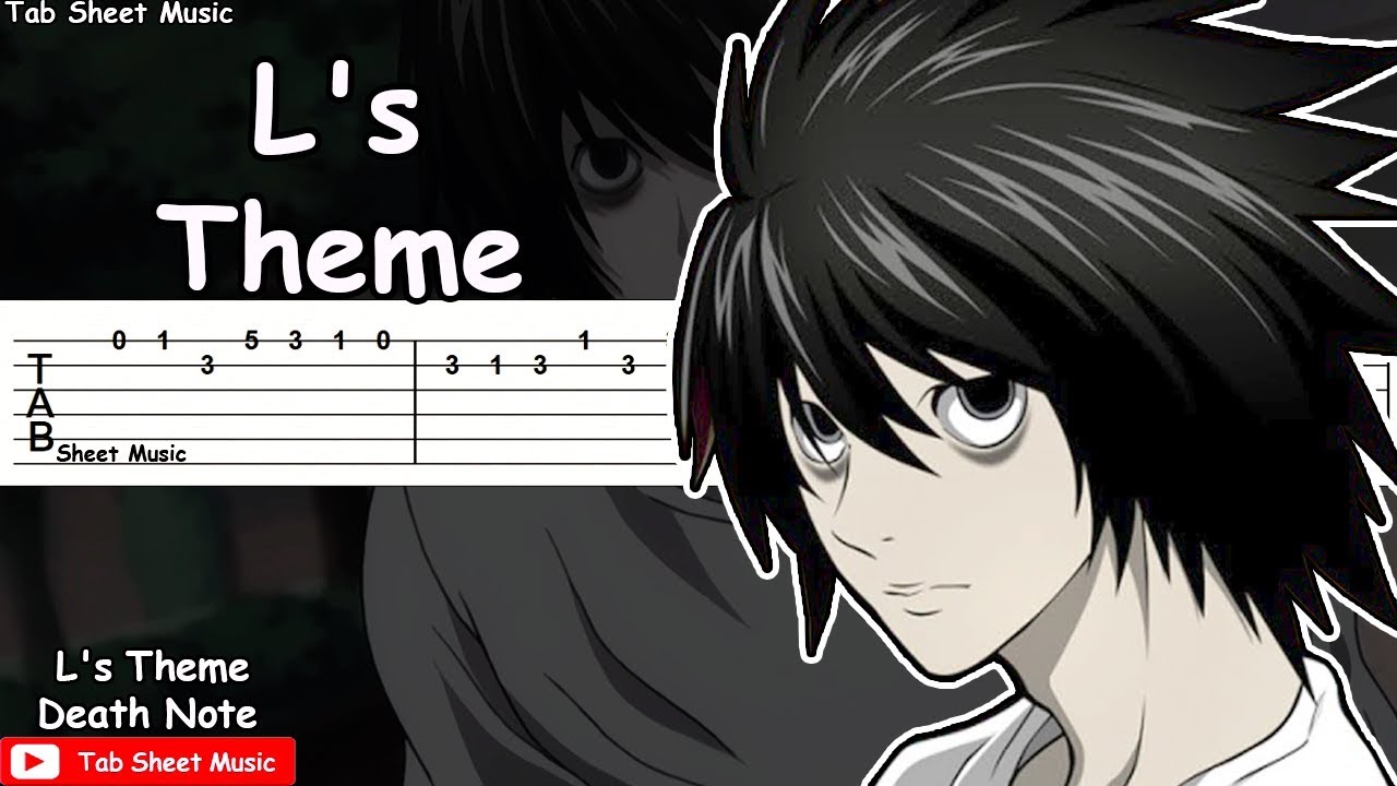 Death Note Ost L S Theme Guitar Tutorial Youtube