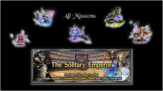 [FFBE] The Solitary Emperor Lvl. 4 (Budget - All Missions)