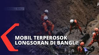 Mobil Terperosok Akibat Longsor di Bangli, 2 Korban Alami Patah Tulang Rusuk