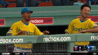 Game 154 - Minnesota Twins at Boston Red Sox - Hall of Fame Franchise - MLB The Show 24