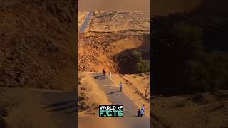 Sudden Appearance of a big hole in Rajasthan | #mystery #shortvideo ￼#shortfeed