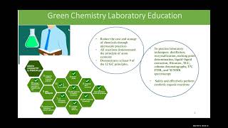 Webinar 5: Green Chemistry Education - with Dr. Liza Abraham