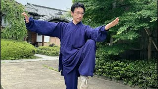 #taichi#太極拳 #24式简化太極拳#太極拳教室 興味のある方はぜひ一度見学に来てみて下さい。葛飾区立石にて毎週火曜日，日曜教室に行っています連絡先:電話080-2485-9956