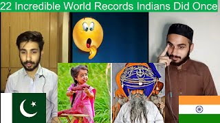 Pakistani Reaction On 22 Incredible World Records Indians Did Once || PAK Review's