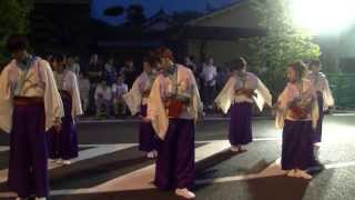 うらじゃ踊り連ねいろ　銭形よさこい2013　柳町会場