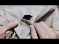 Learn amazing sewing techniques to fix a hole in your pants amazingly