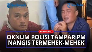 Viral Oknum Polisi Sok Jago Menangis Termehek-mehek Setelah Ditangkap Karena Tampar Polisi Militer