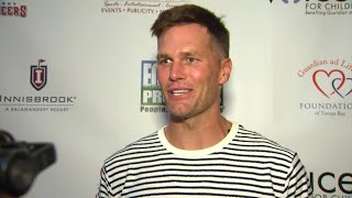 Brady discusses off season knee surgery and team