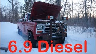 Taking the 6.9 Diesel on the Highway for the First Time! | Ford 6.9idi