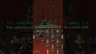 Leaver, TOP 1 ROOKGAARD UPOU LVL 250! - Tibia #shorts