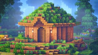 How to build the PERFECT Dirt House | Minecraft Tutorial