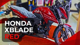 HONDA XBlade RED ll Close shot Review ll এক্সব্ল্যাড লালডা ll Aka Baka Rasta