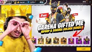 Free Golden Hiphop \u0026 Sakura Finally मिलगया 😱 ABHISHEK YT  - Garena Free