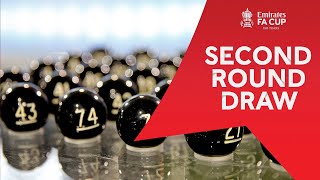 Second Round Draw | Emirates FA Cup 21-22