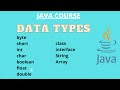 Java Tutorial Series - Data Types #2