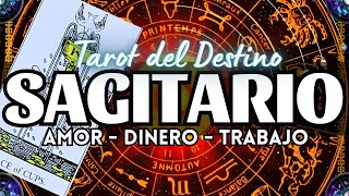 SAGITARIO ♐️ EL AMOR DE TU VIDA LLEGARÁ Y SE QUEDARÁ MUCHO TIEMPO ❗ #sagitario  Tarot del Destino