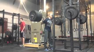 Bania 325 back squat 8 reps 1/21/2016