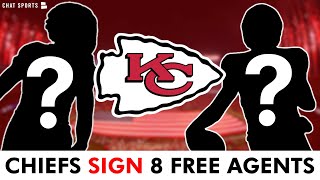 JUST IN: Chiefs SIGN 8 Free Agents Including A WR + Latest On Parade Shooting | Chiefs News