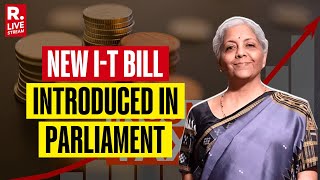 LIVE: FM Nirmala Sitharaman Tables New Income Tax Bill In Parliament | New IT Bill | Waqf Bill