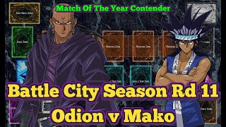 Odion vs Mako - Yugioh Battle City Season Round 11 #yugioh #yugiohtcg #yugiohcards