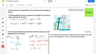 Model Vertical Motion