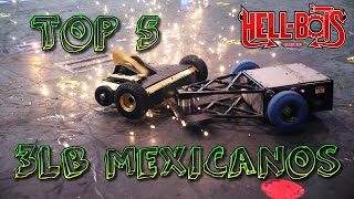 BATALLA 3LB | TOP #5 ROBOTS INTERESANTES DE MÉXICO