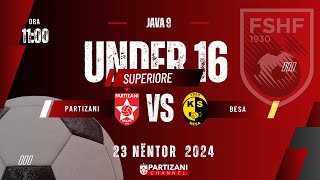 SUPERIORE U16 |   PARTIZANI - BESA