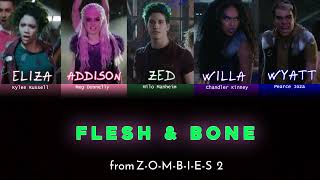 Zombies 2 - Flesh And Bone Color Coded Lyrics