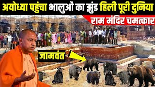 अयोध्या पहुंचा लाखो भालुओं का झुंड, जामवंत देख चौंकी दुनिया | Ram mandir ayodhya