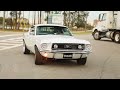 revology car review 1968 mustang gt 2 2 fastback in carrera white metallic