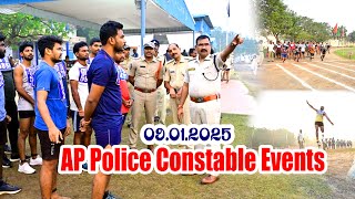 09.01.2025 AP CONSTABLE EVENTS | #APPOLICE #APSLPRB #APCONSTABLE #APPC #machilipatnam #krishnajilla