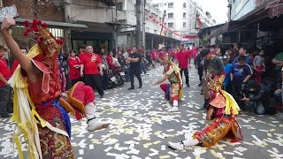 105丙申年土城張家濟公禪師進香回駕~【官將首廟前拜禮】