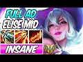 FULL CRIT ON-HIT AD ELISE MID CAN 1V1 ANYTHING | New Build & Runes | League of Legends