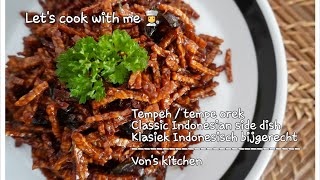 How to cook Tempeh in the classic way/Indonesian side dish || Tempeh || Tempe orek || VK37 #tempeh