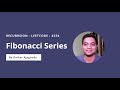 Leetcode 509. Fibonacci series by recursion and memoisation in Hindi 🔥🔥