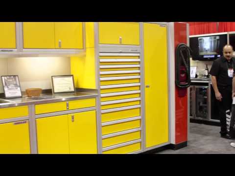 Modular Aluminum Garage Cabinets