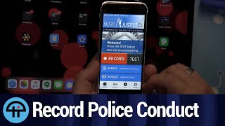 ACLU's Regional Mobile Justice App